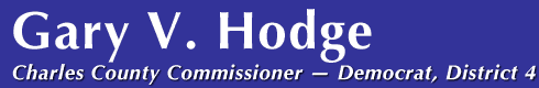 Gary V. Hodge for Maryland House of Delegates